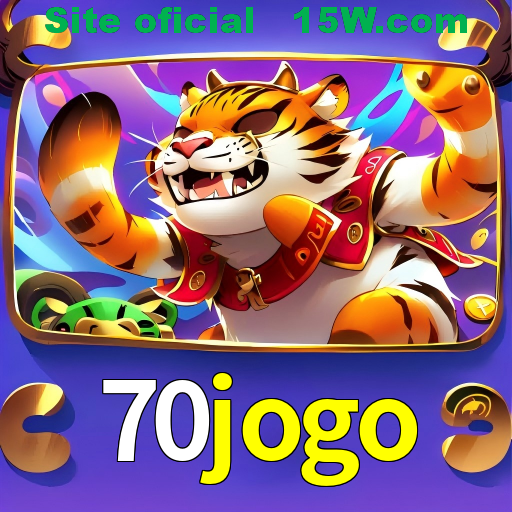 Imagem promocional da 70jogo mostrando a plataforma e suas vantagens